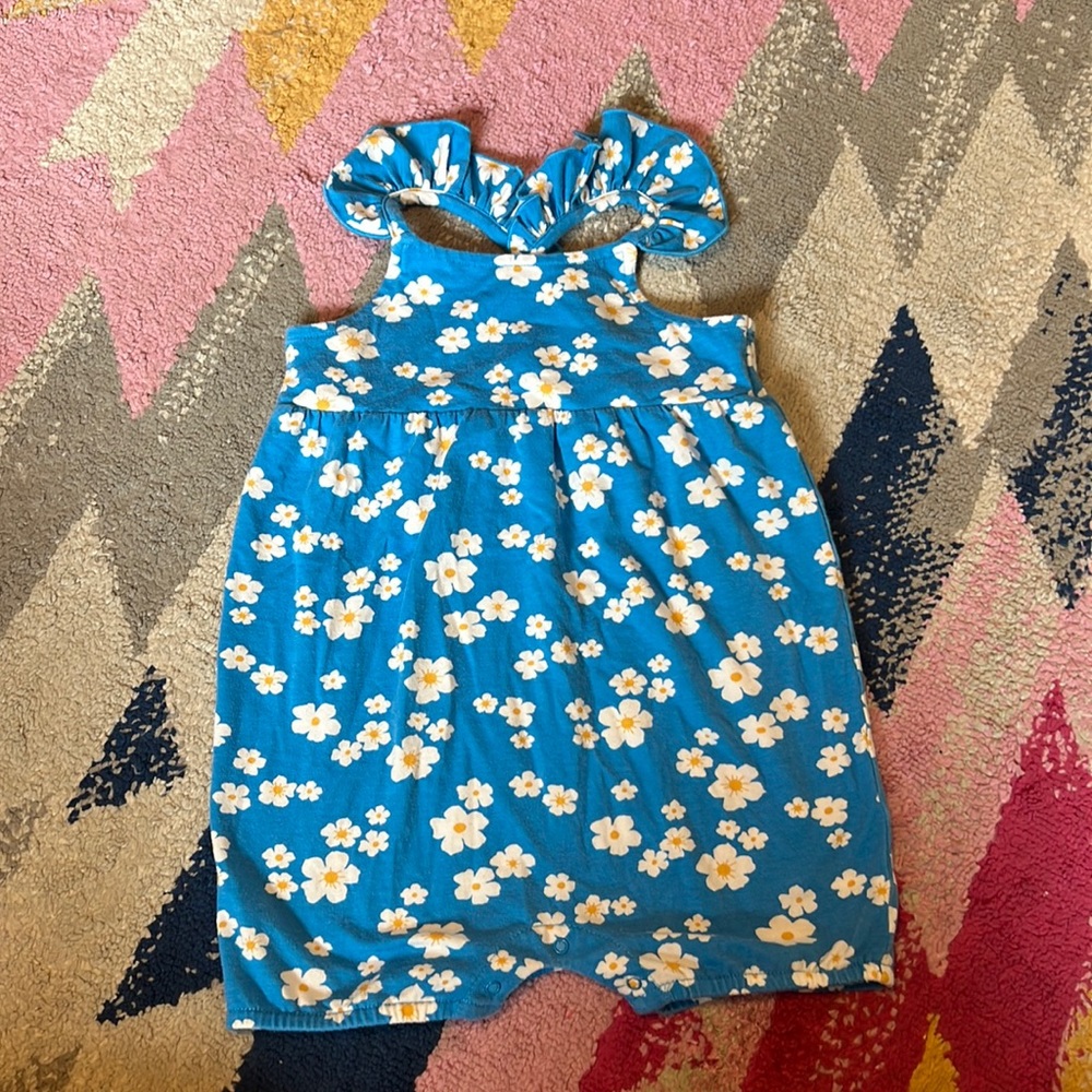 Tucker + Tate floral bubble romper